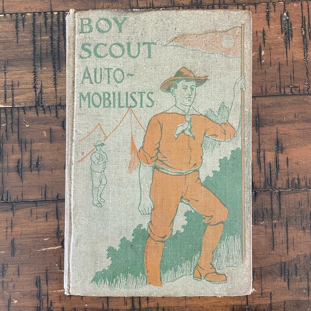 1912 Antique Boy Scout Book